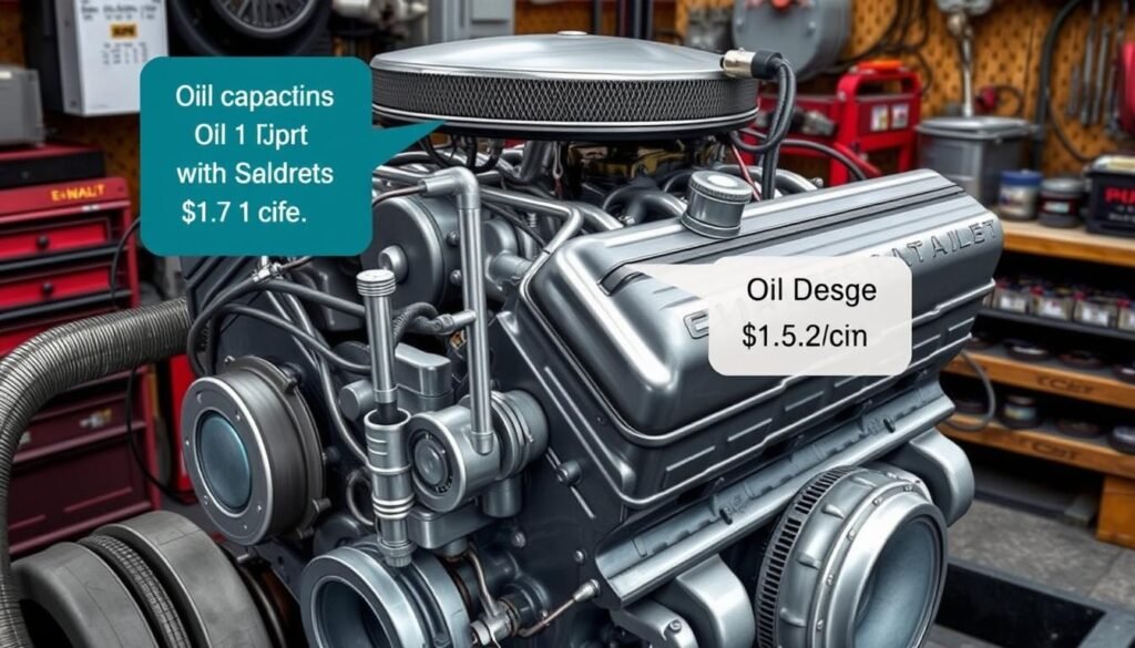 Chevy 350 engine oil capacity