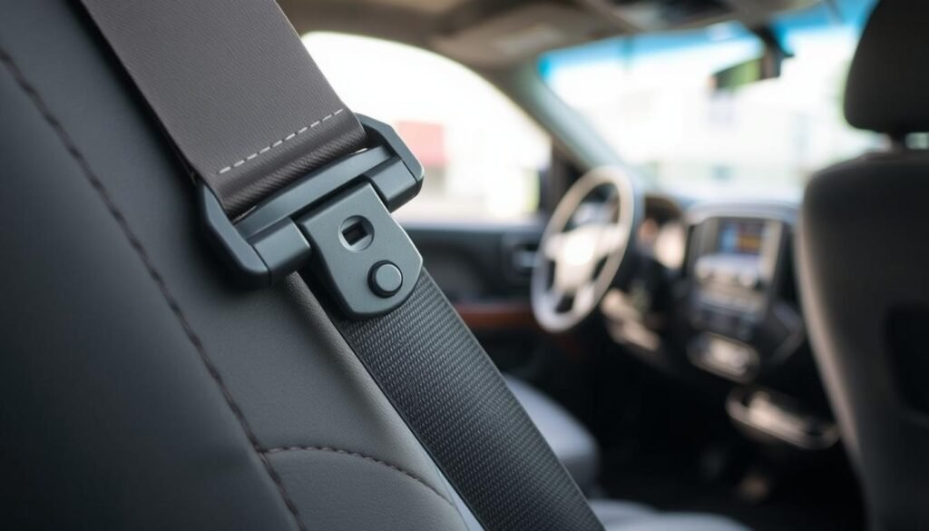 disengage seat belt pretensioner silverado