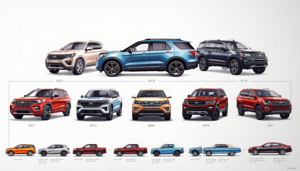 Ford Explorer generations