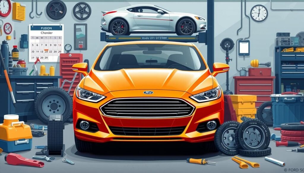 Ford Fusion maintenance schedule