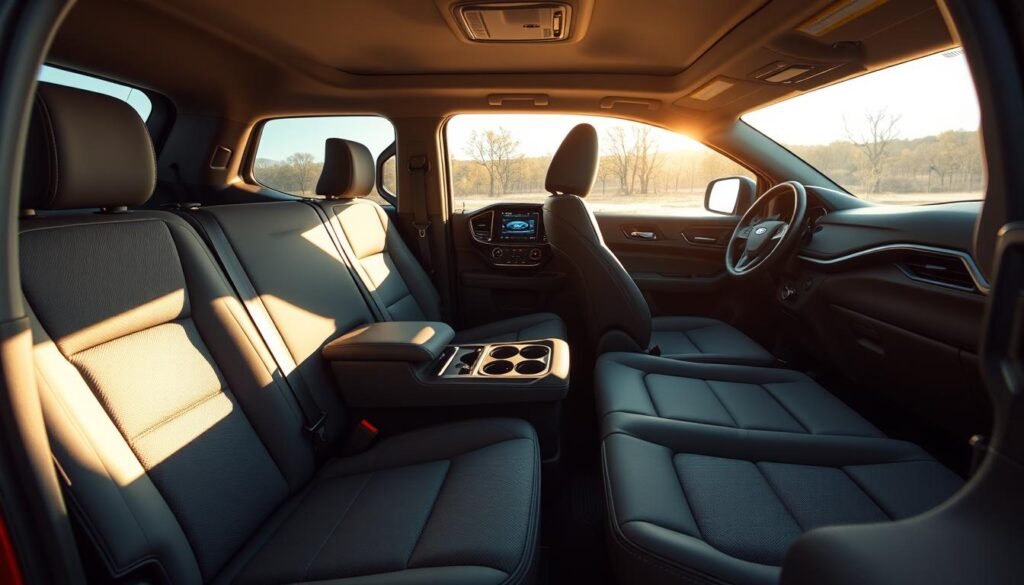 Ford Maverick interior space and seating comfort