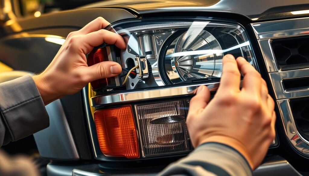 Installing 2006 Chevy Silverado Headlight Assembly