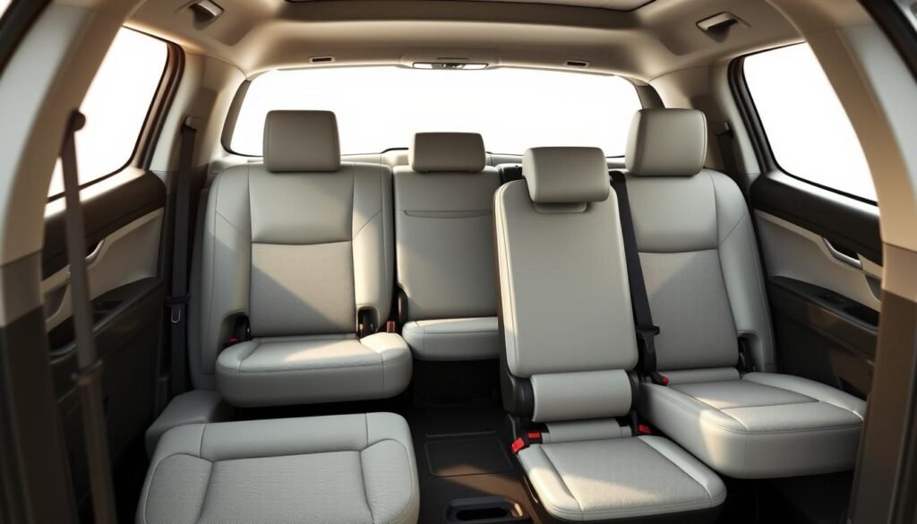 Subaru Ascent seat configurations and third-row seating functionality