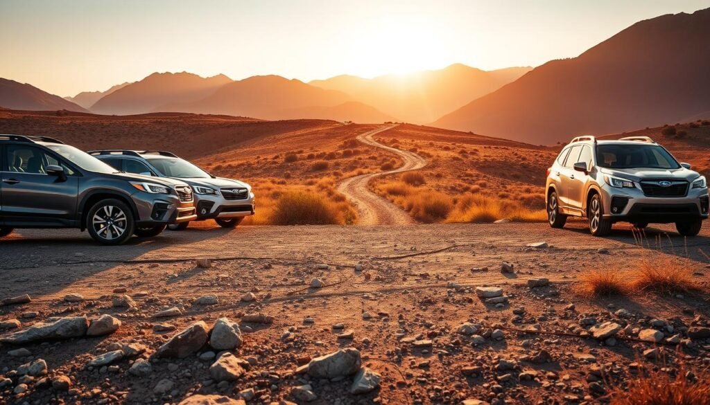 Subaru Forester ground clearance vs competitors