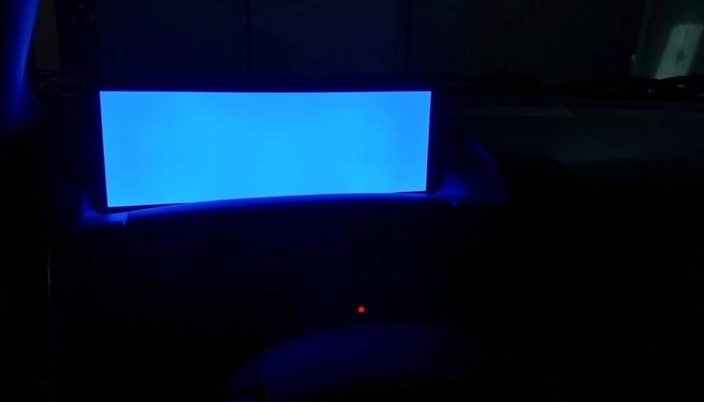 Uconnect screen frozen