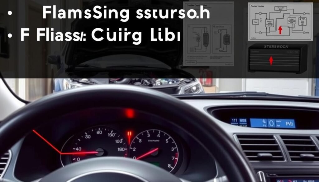 causes of cruise control light flashing