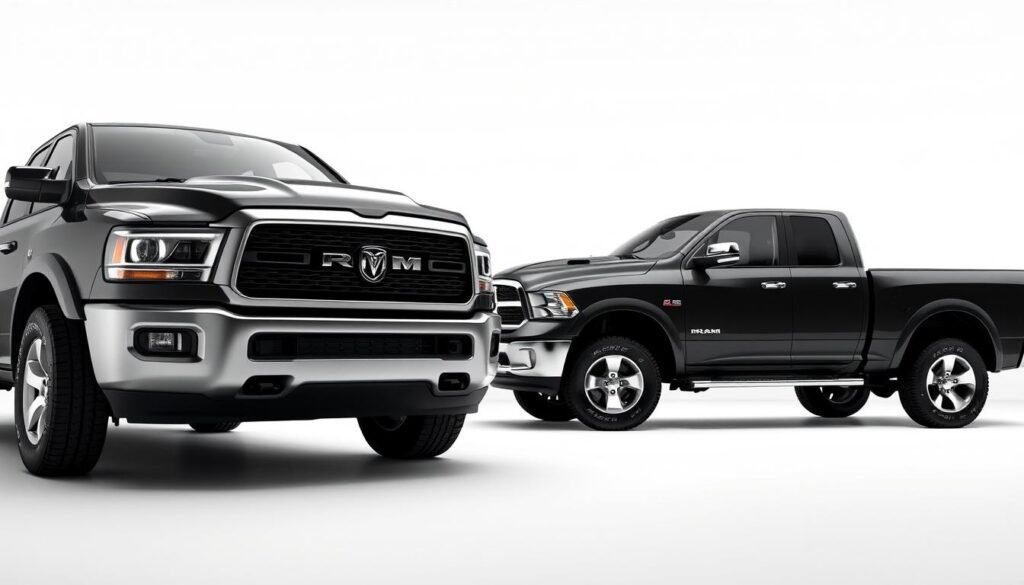 dodge ram truck features by trim level