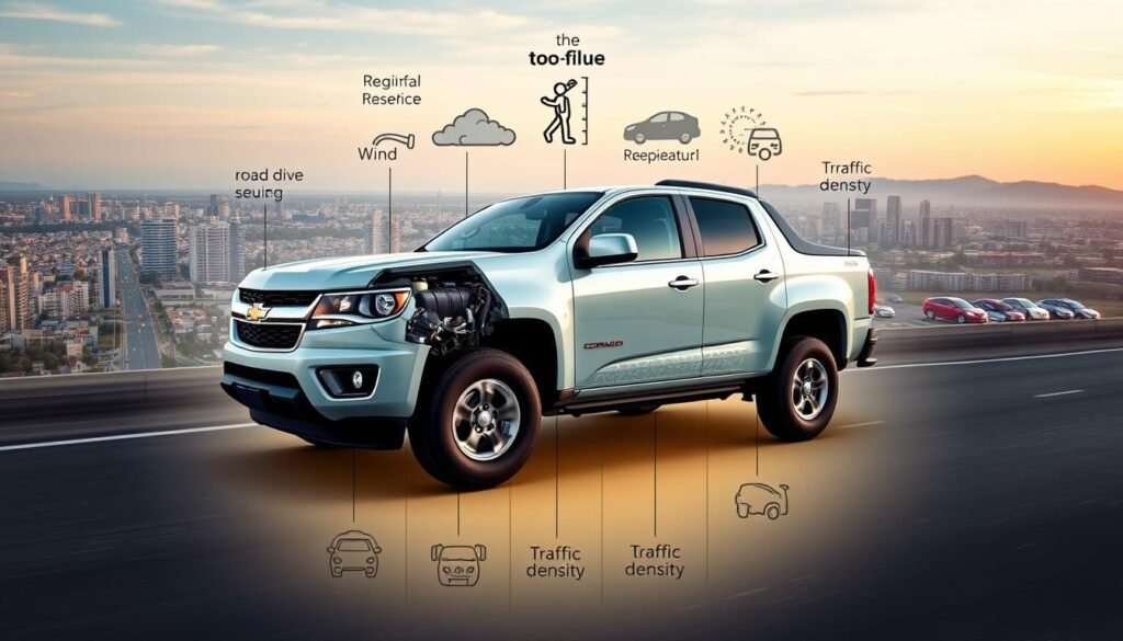 factors affecting chevy colorado mpg