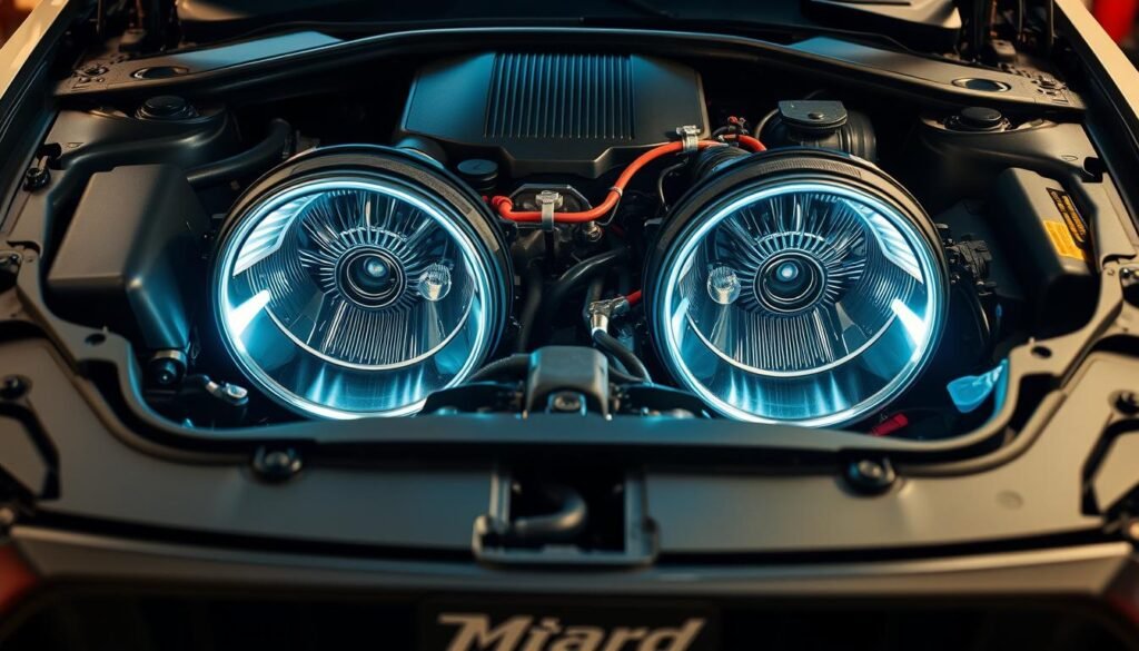 ford mustang hid headlight diy installation