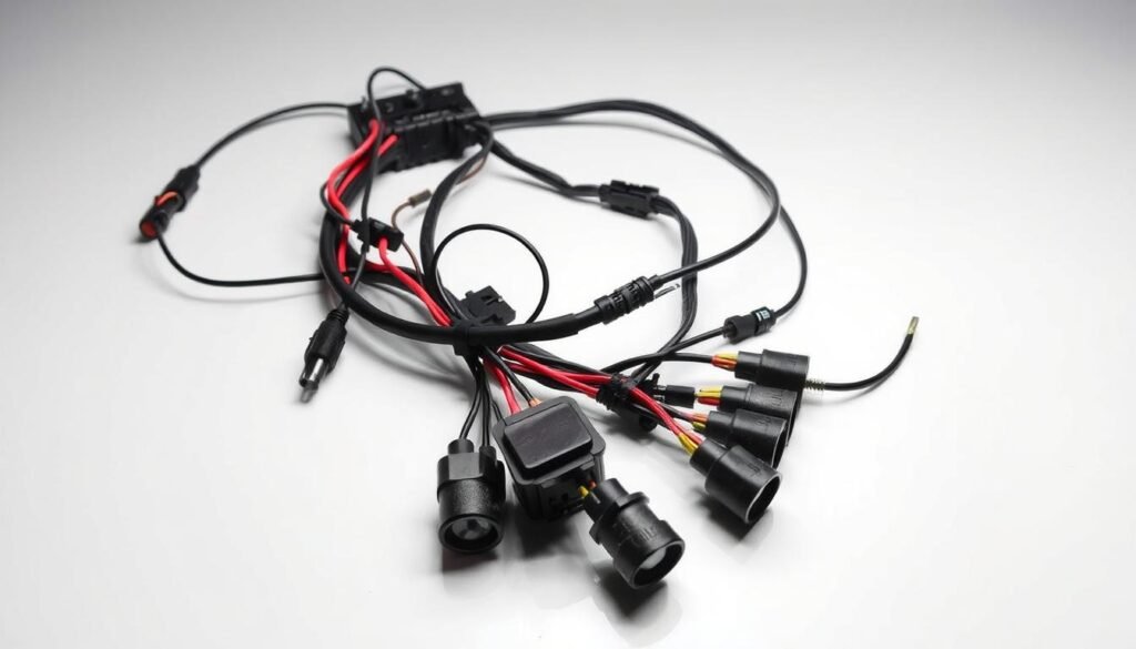 hid headlight wiring harness