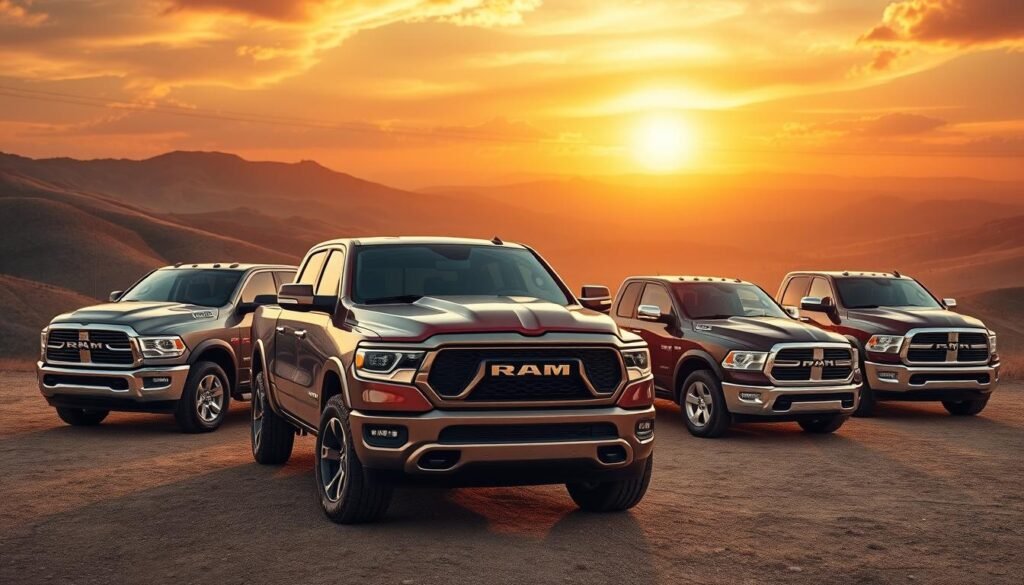 history of Ram trucks