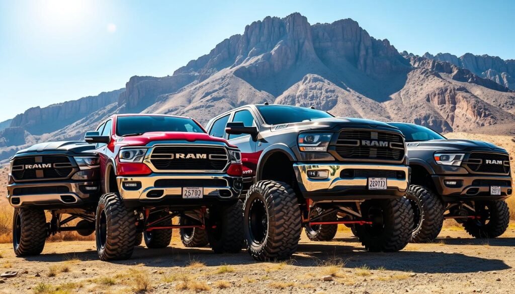 lifted ram 1500 trim levels