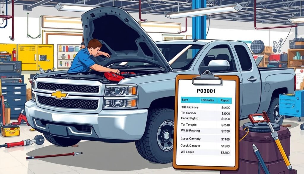 repair cost estimates P0300