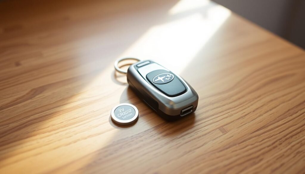 subaru key fob battery replacement