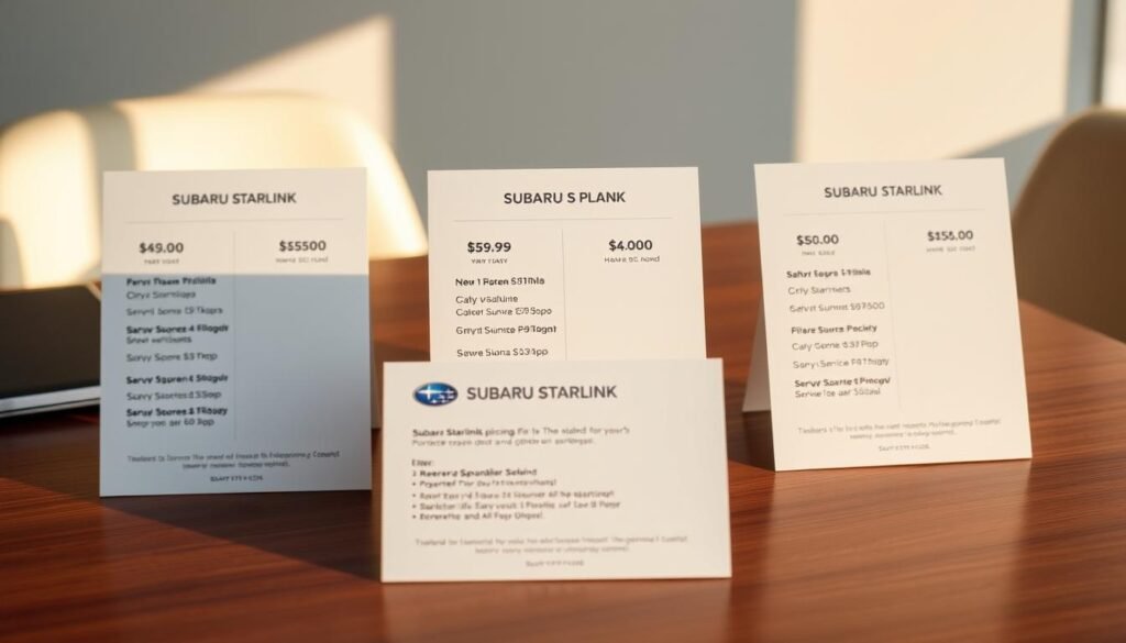 subaru starlink pricing plans