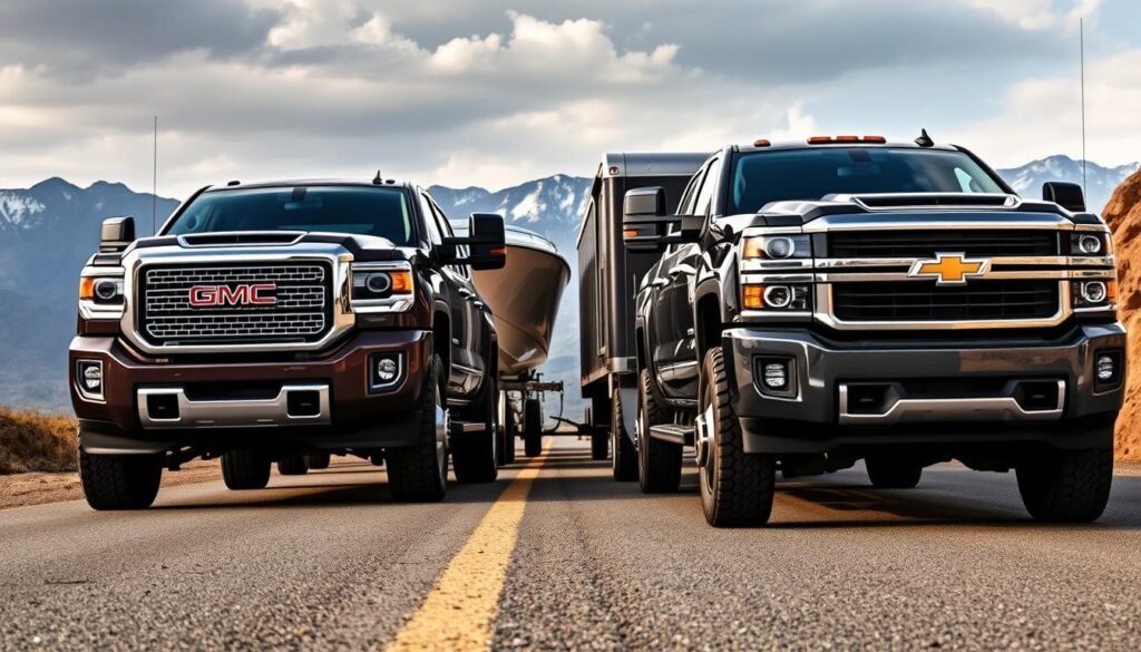towing capacity gmc vs chevy hauling