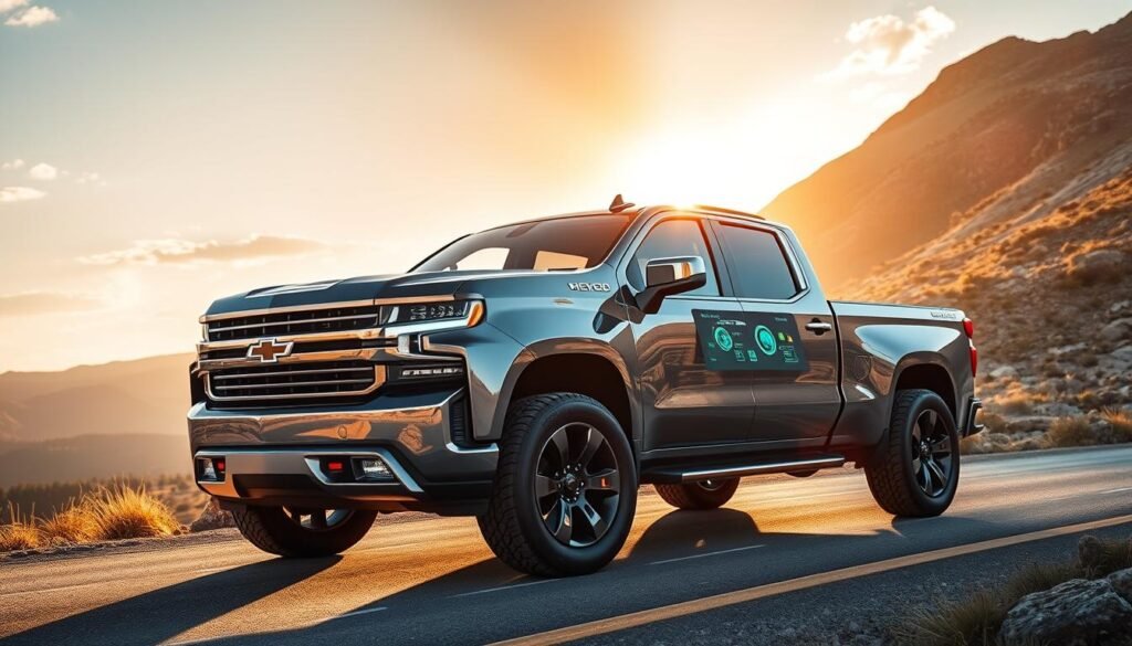 Advanced technology in Chevy trucks