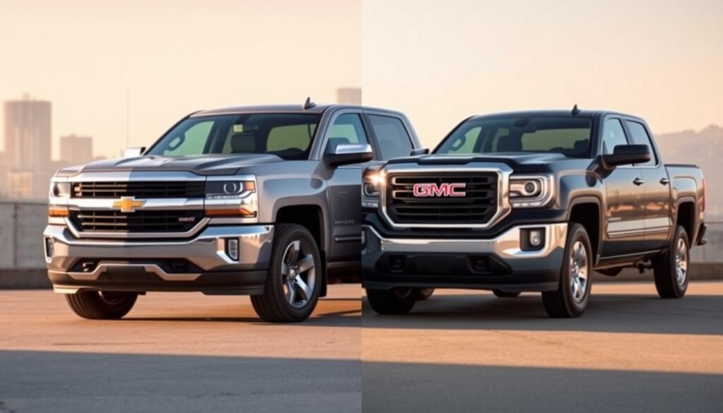 Chevy GMC similarities