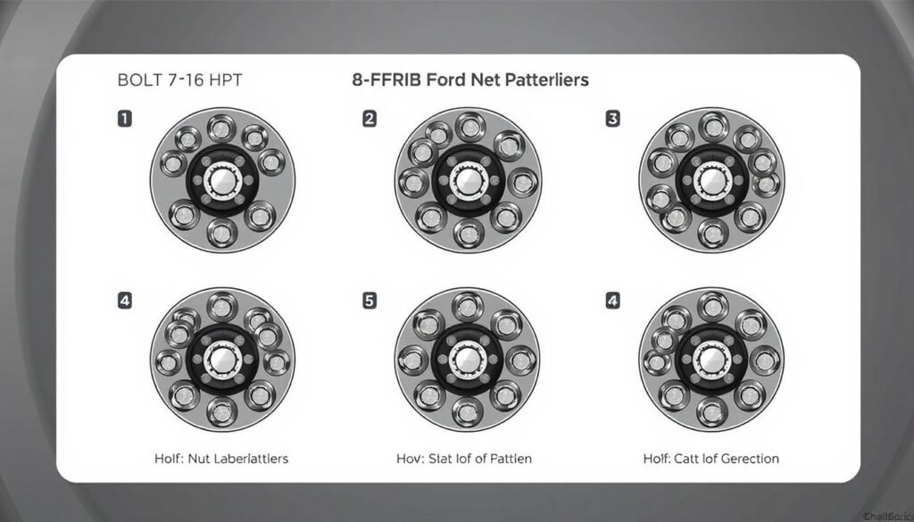 Different bolt patterns for Ford Explorer Different bolt patterns for Ford Explorer