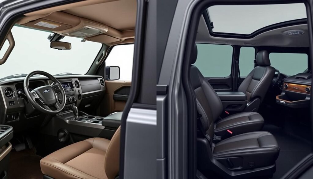 Ford Bronco Big Bend vs Outer Banks Interior Features