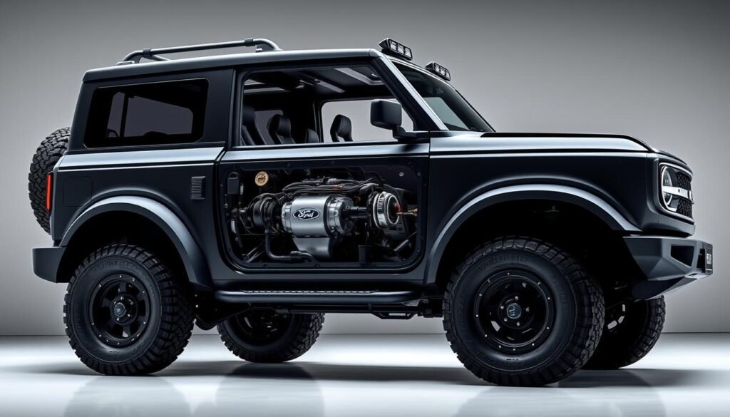 Ford Bronco performance specifications and powertrains