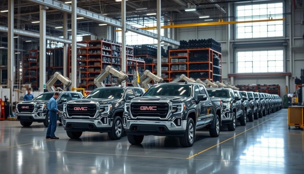GM manufacturing and GMC assembly shared components