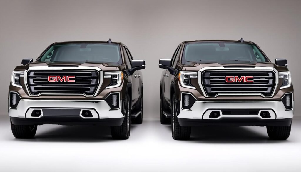 GMC SLE vs SLT comparison