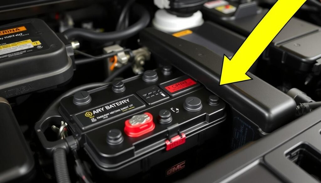 GMC Terrain battery installation