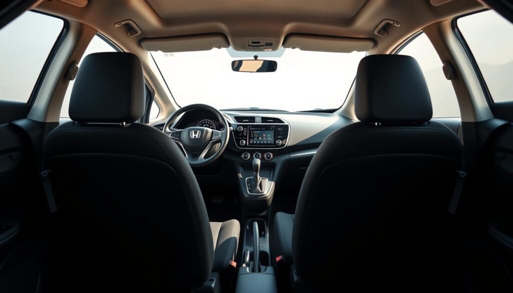 Honda Fit interior