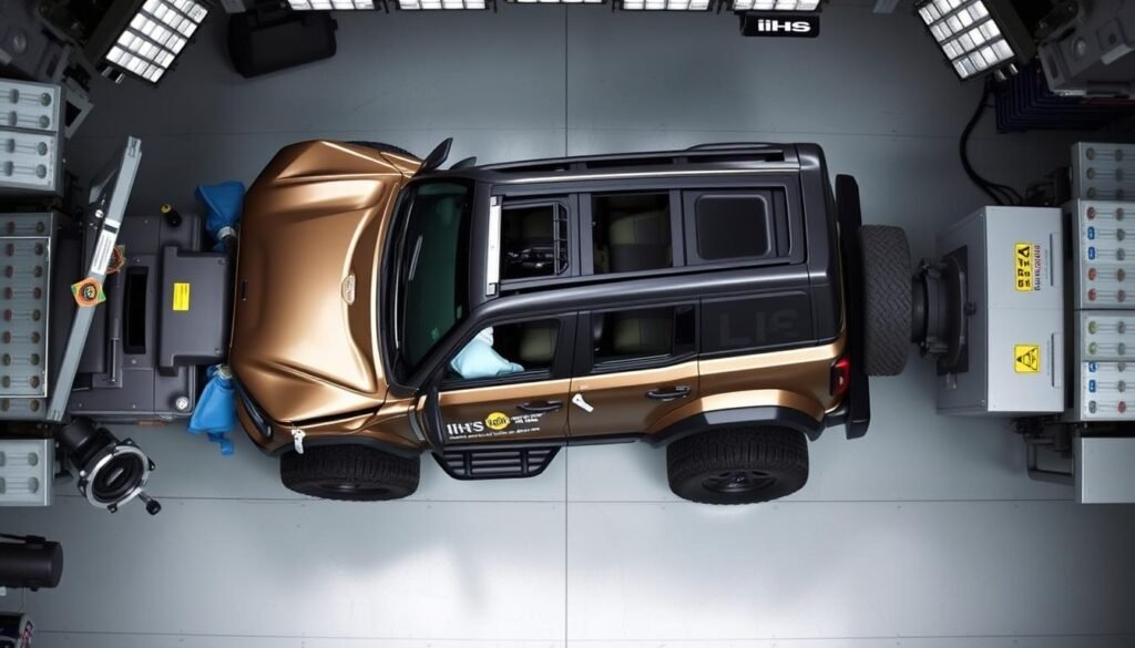 IIHS ratings Bronco crash test results