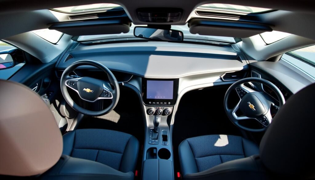 Interior features of Chevy Volt vs Bolt
