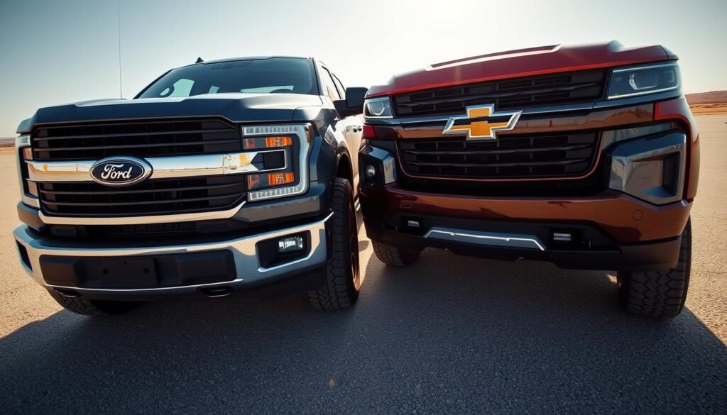 Key differences in Ford vs Chevy truck models Key differences in Ford vs Chevy truck models