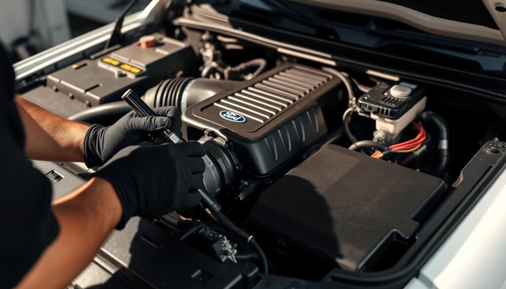 Maintaining Ford F150 to prevent P0022 code