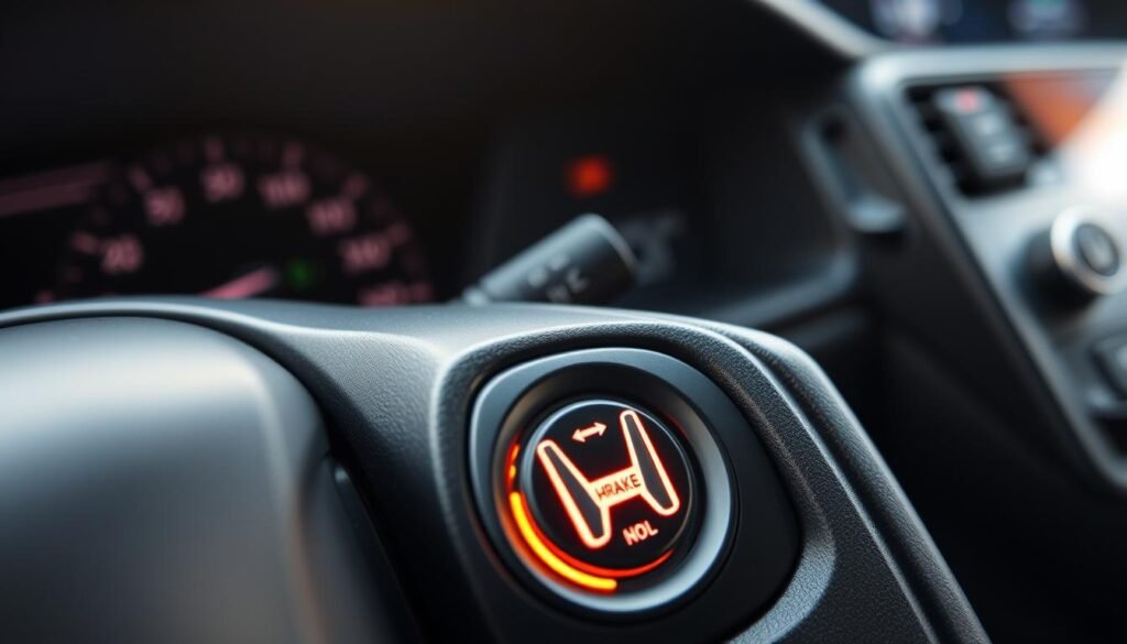 activating brake hold in honda civic