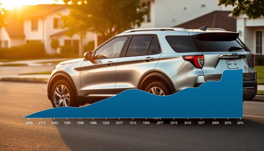 average lifespan of ford explorers