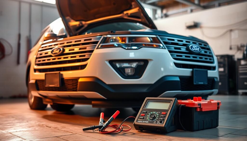 battery test ford explorer