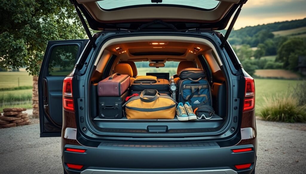 cargo capacity in SUVs