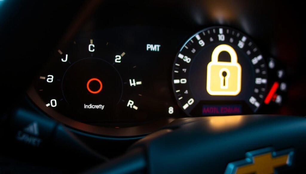 chevy car security indicator