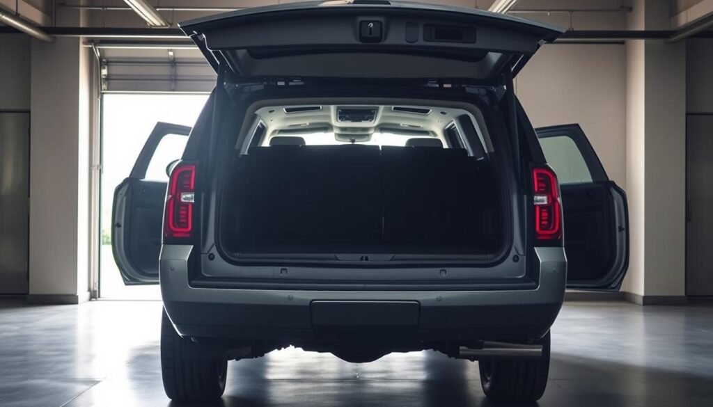 chevy suburban trunk size