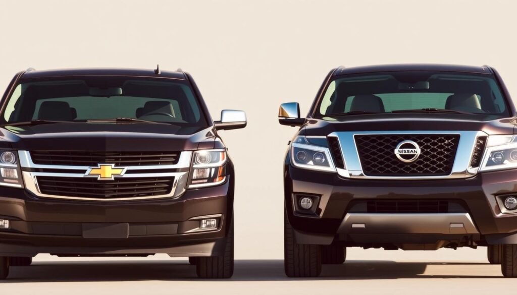 chevy tahoe vs nissan armada mpg