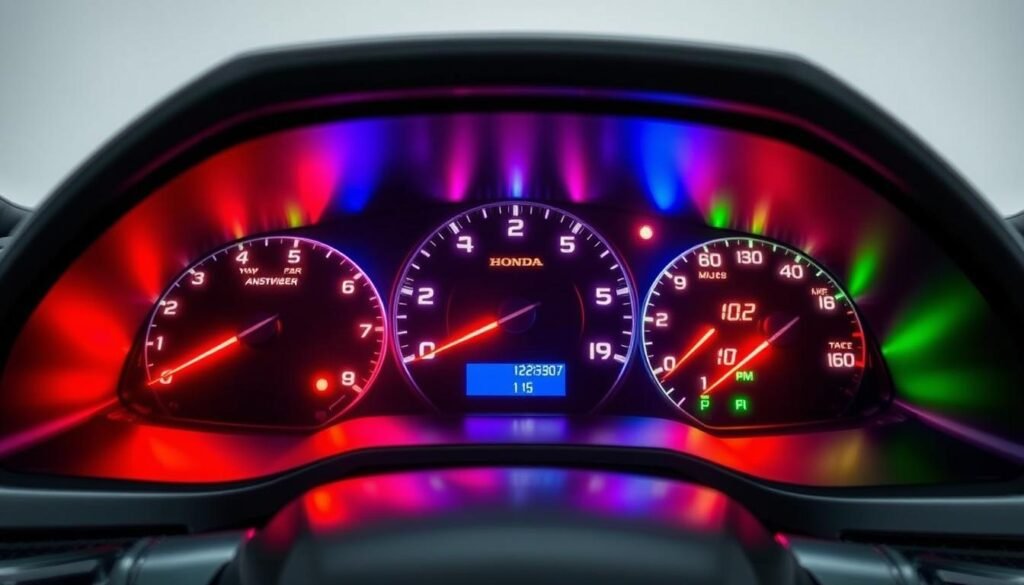 color coding honda dashboard lights