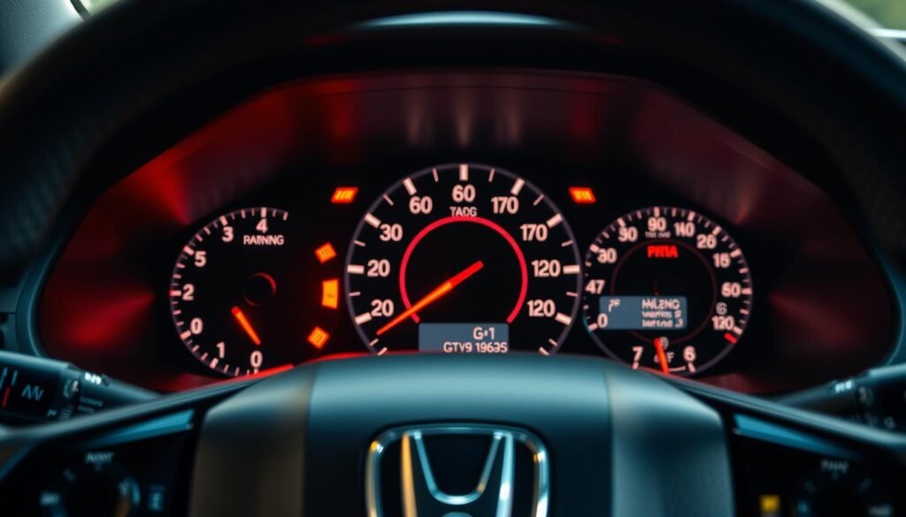 common honda dashboard warning lights