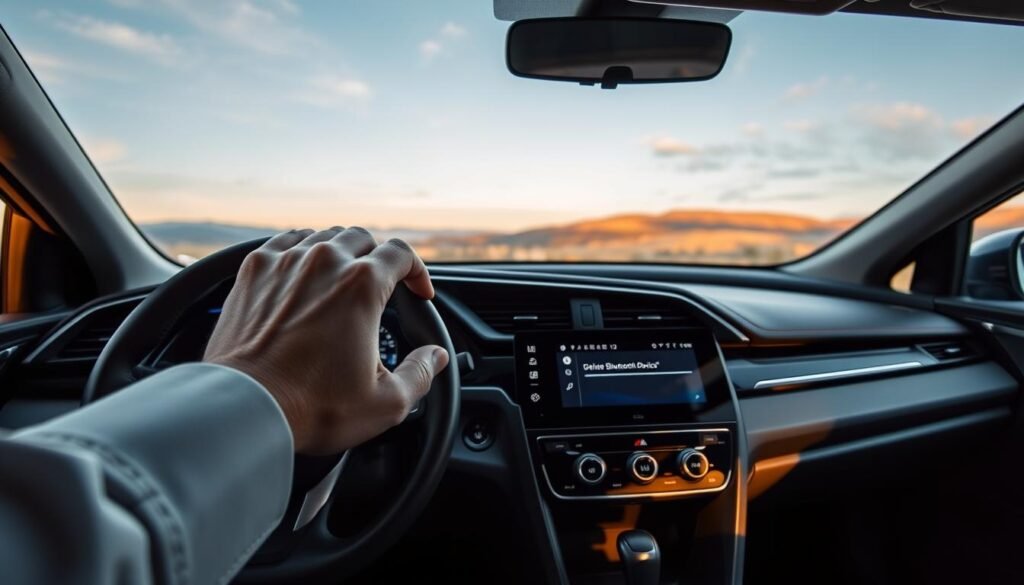 deleting bluetooth connections honda civic