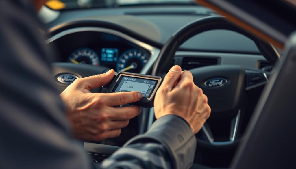 diagnosing TPMS fault