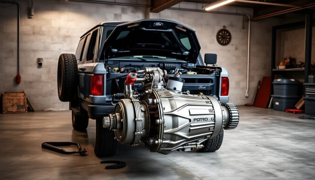 ford bronco manual transmission conversion