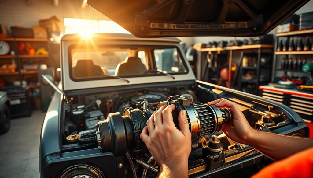 ford bronco manual transmission swap