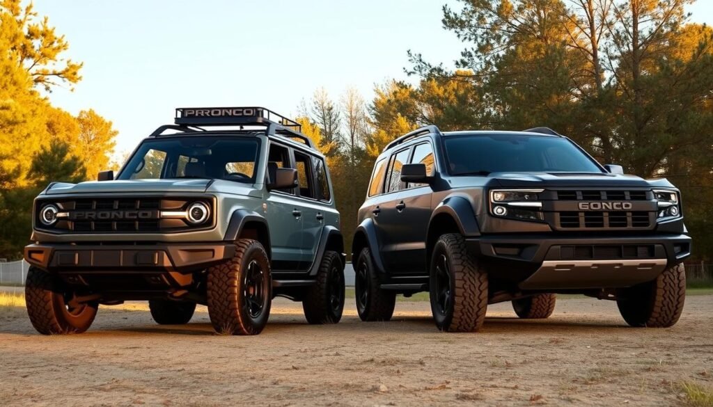 ford bronco vs sport size comparison