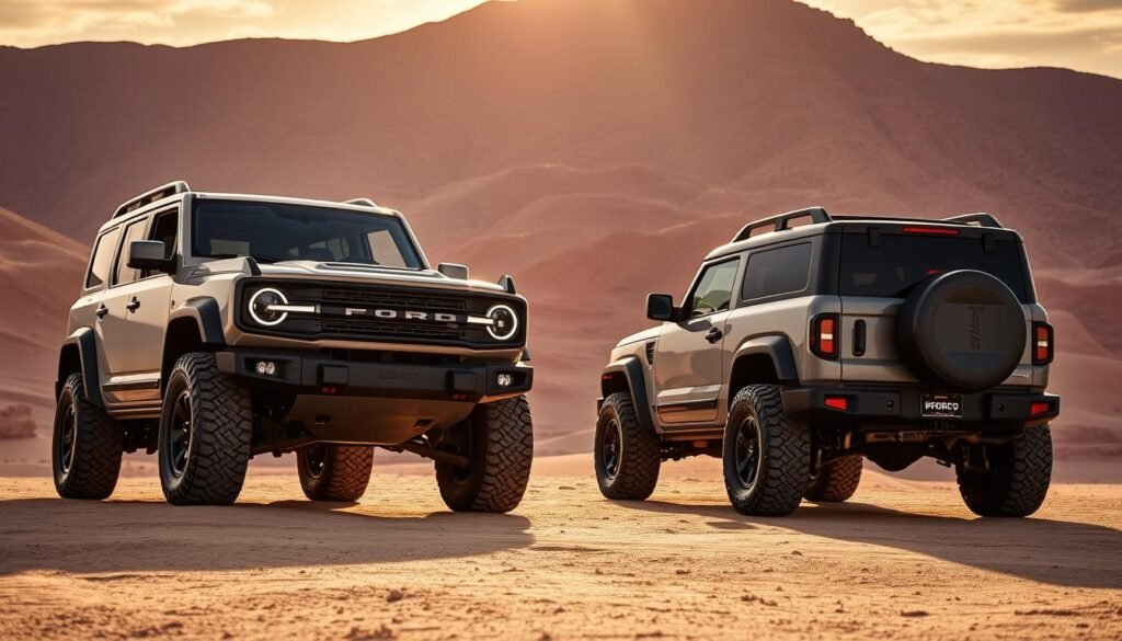 ford bronco vs sport specs
