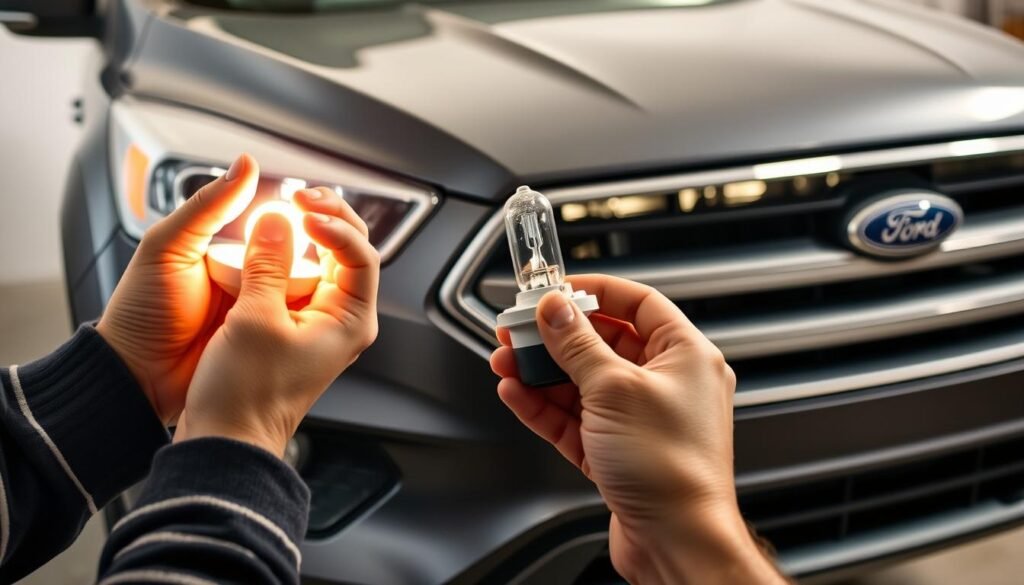 ford escape bulb replacement steps