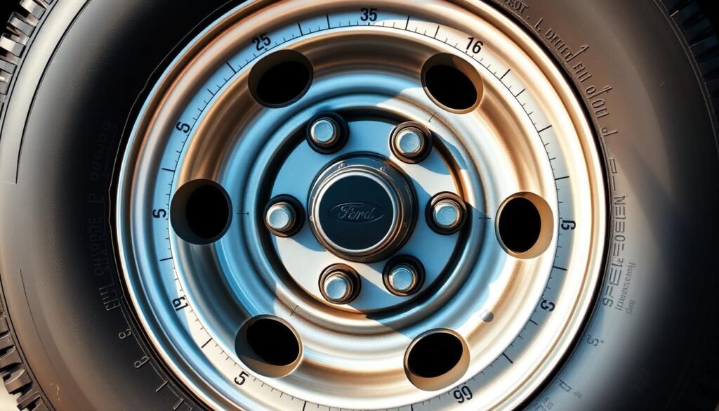 ford ranger wheel measurements